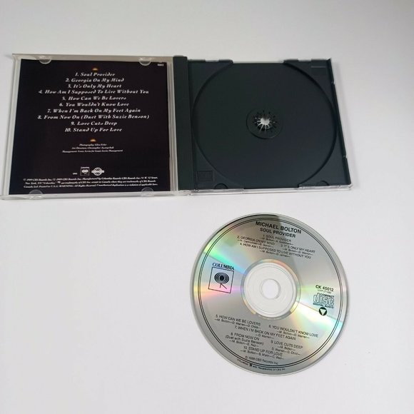Michael Bolton Soul Provider CD -Pop -Soul **MINOR WEAR - Picture 5 of 12